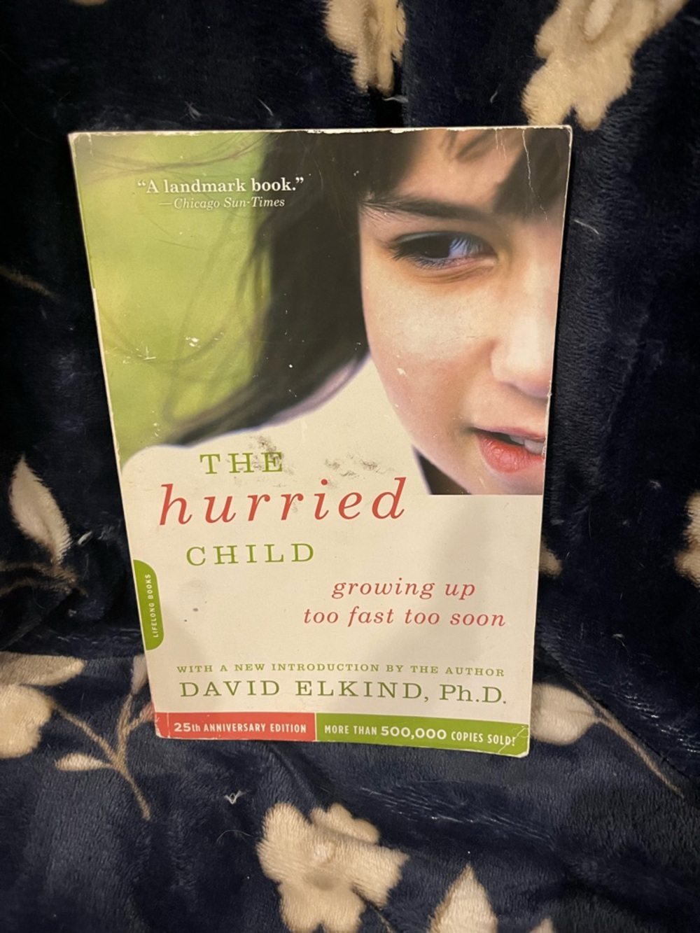 The Hurried Child - Green and White Cover